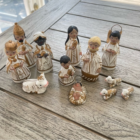 Vintage Mexican Handmade Nativity Scene - Picture 2 of 10